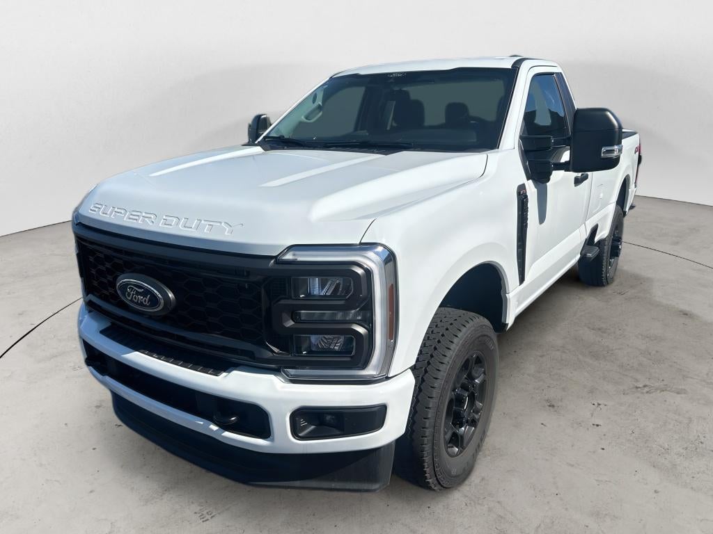 2025 Ford F-350 XL in Oxford White — front three-quarter view